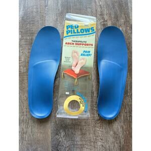Ped Pillows Therapeutic Arch Supports Medical Grade Men's Size 14 - NEW
